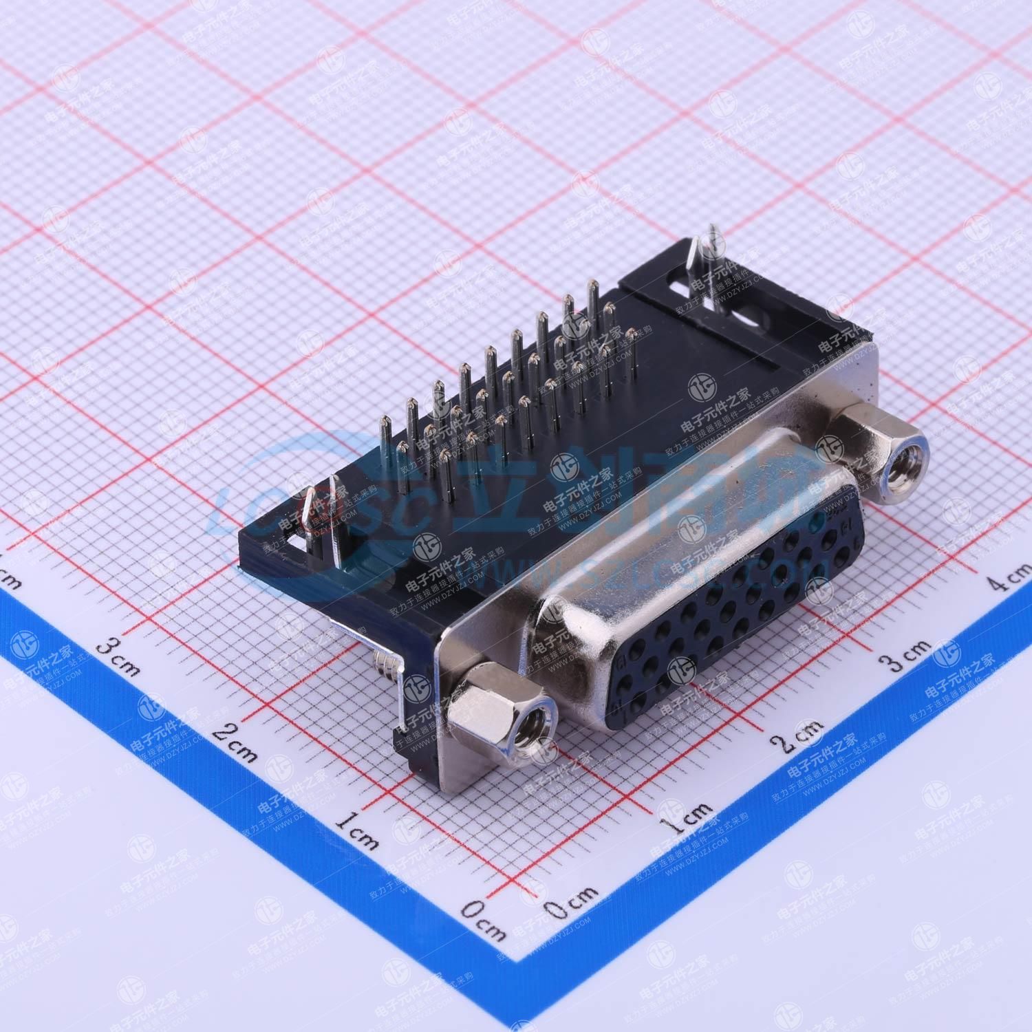 HDR FEMALE 90° SOLDER TYPE