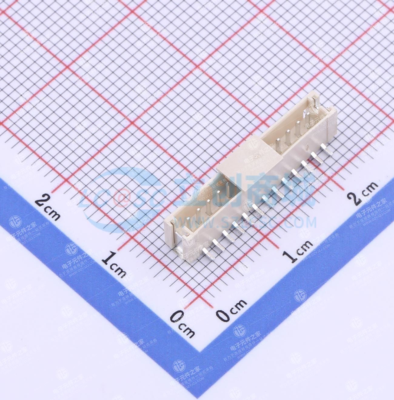 1x13P 间距:1.5mm 立贴 系列:ZH