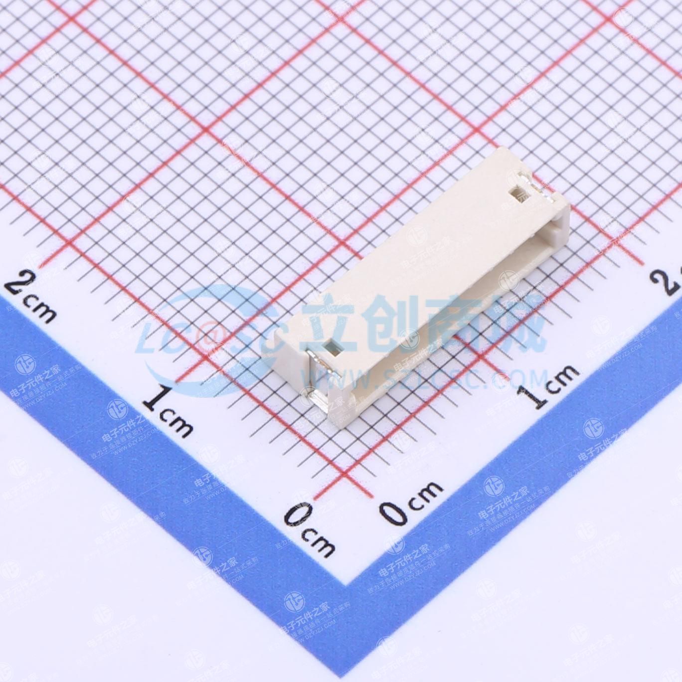 1x9P 间距:1.5mm 卧贴 系列:ZH