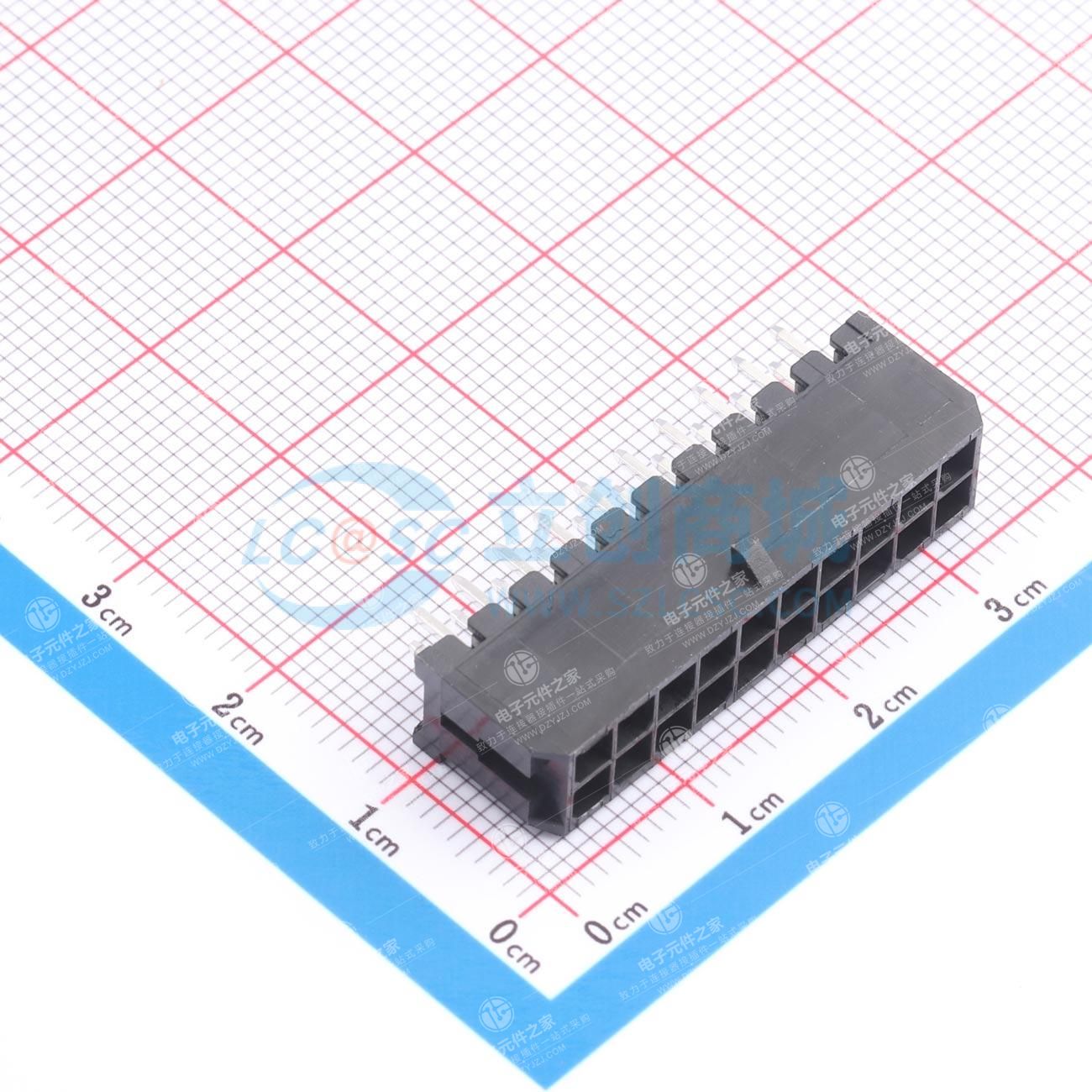2x10P 间距:3mm 直插