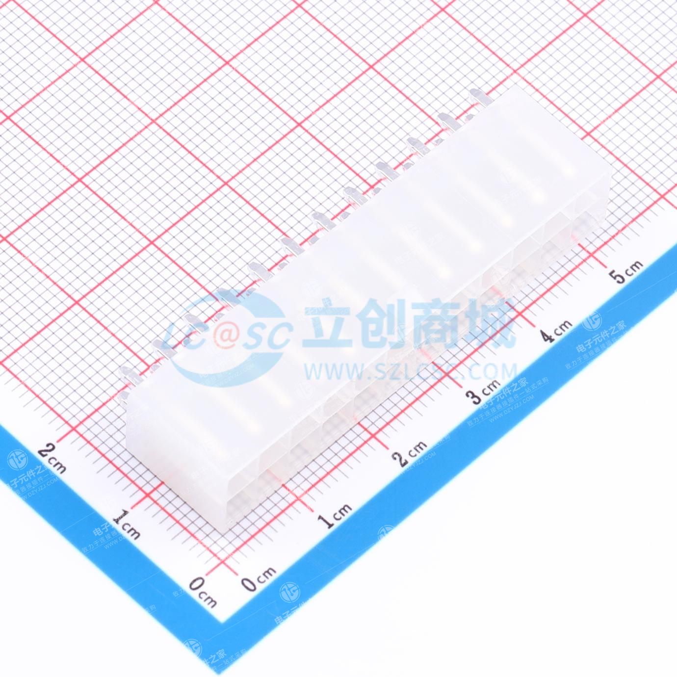 2x12P 间距:4.2mm 直插
