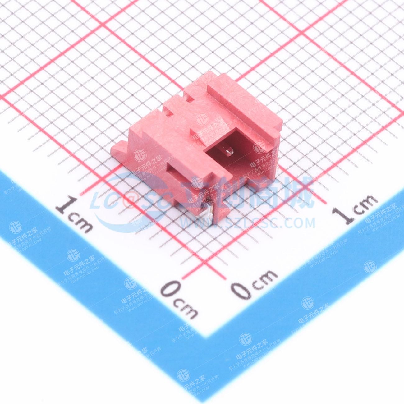 1x2P 间距:2mm 卧贴 系列:HY