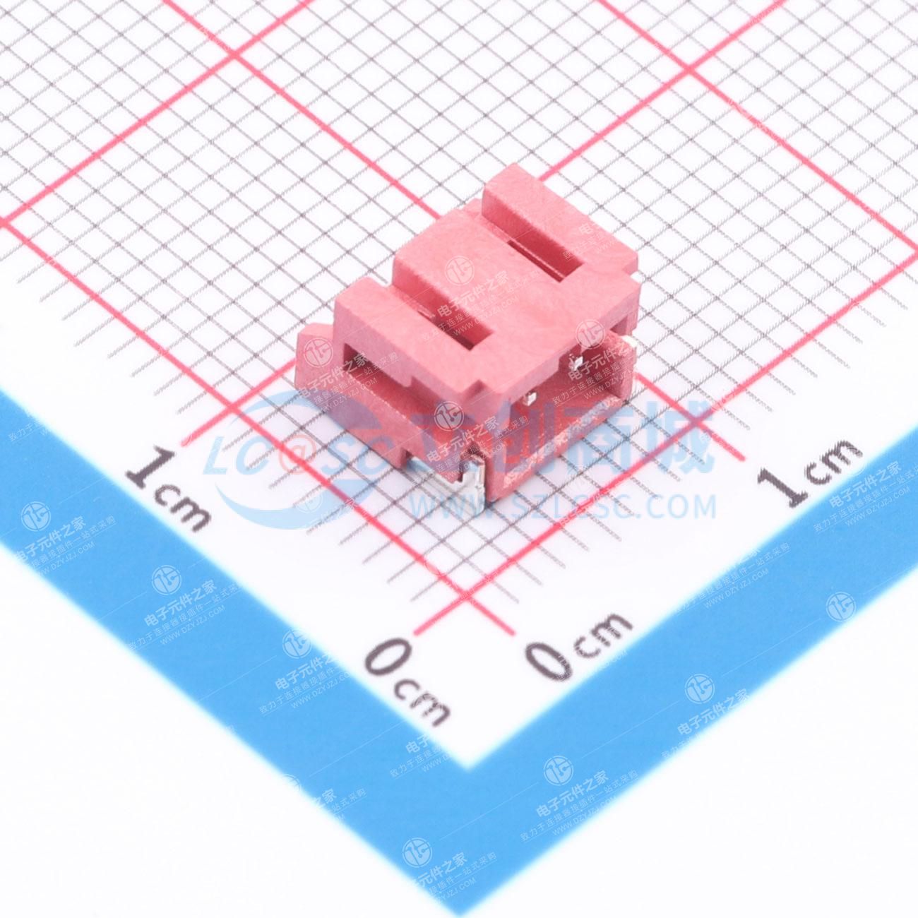 1x2P 间距:2mm 卧贴 系列:PH