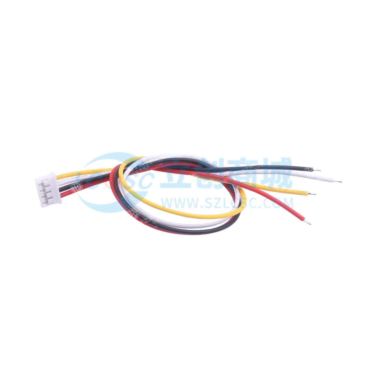 端子线 PH2.0-4P+镀锡3.0mm UL1007 24AWG L=200MM