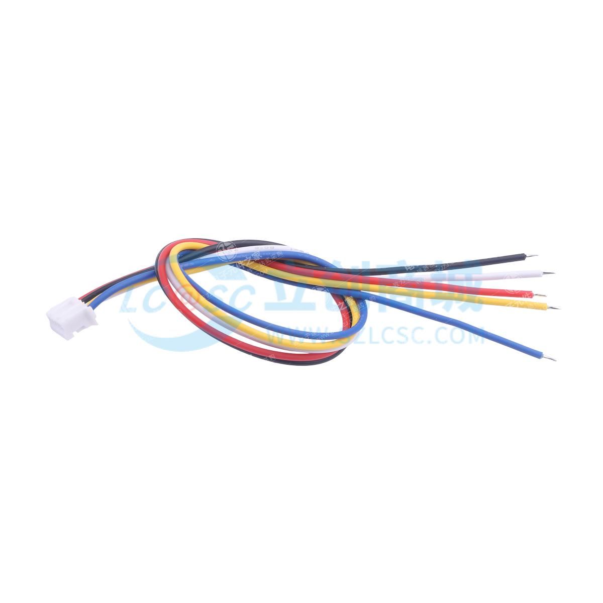 端子线 PH2.0-5P+镀锡3.0mm UL1007 24AWG L=200MM