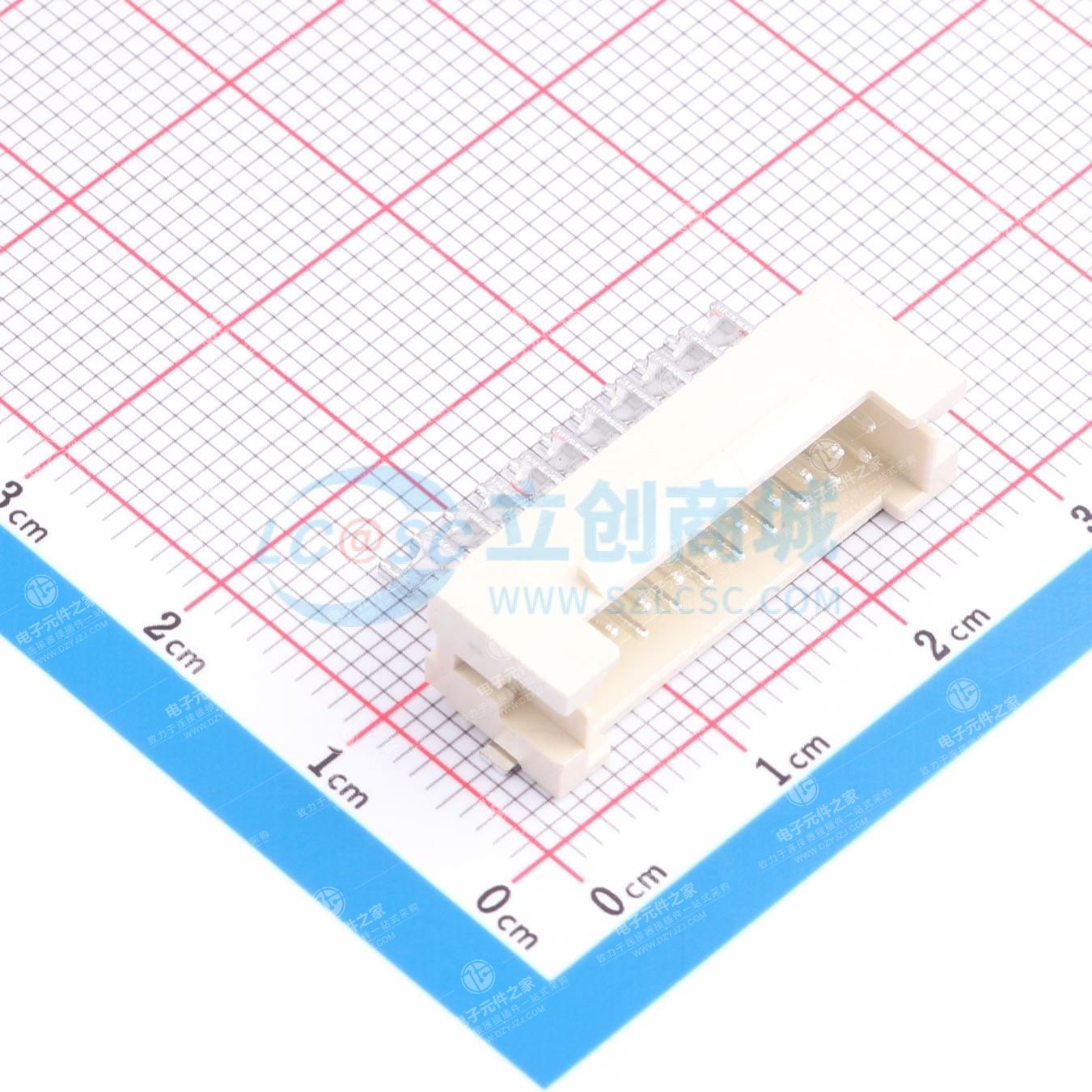 2x10P 间距:2mm 卧贴 系列:PHB