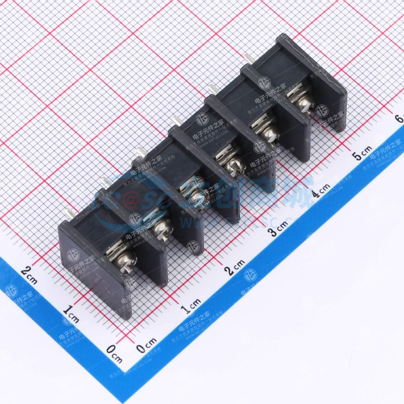 8.25mm 1x6P 直插 中脚 排数:1 每排P数:6