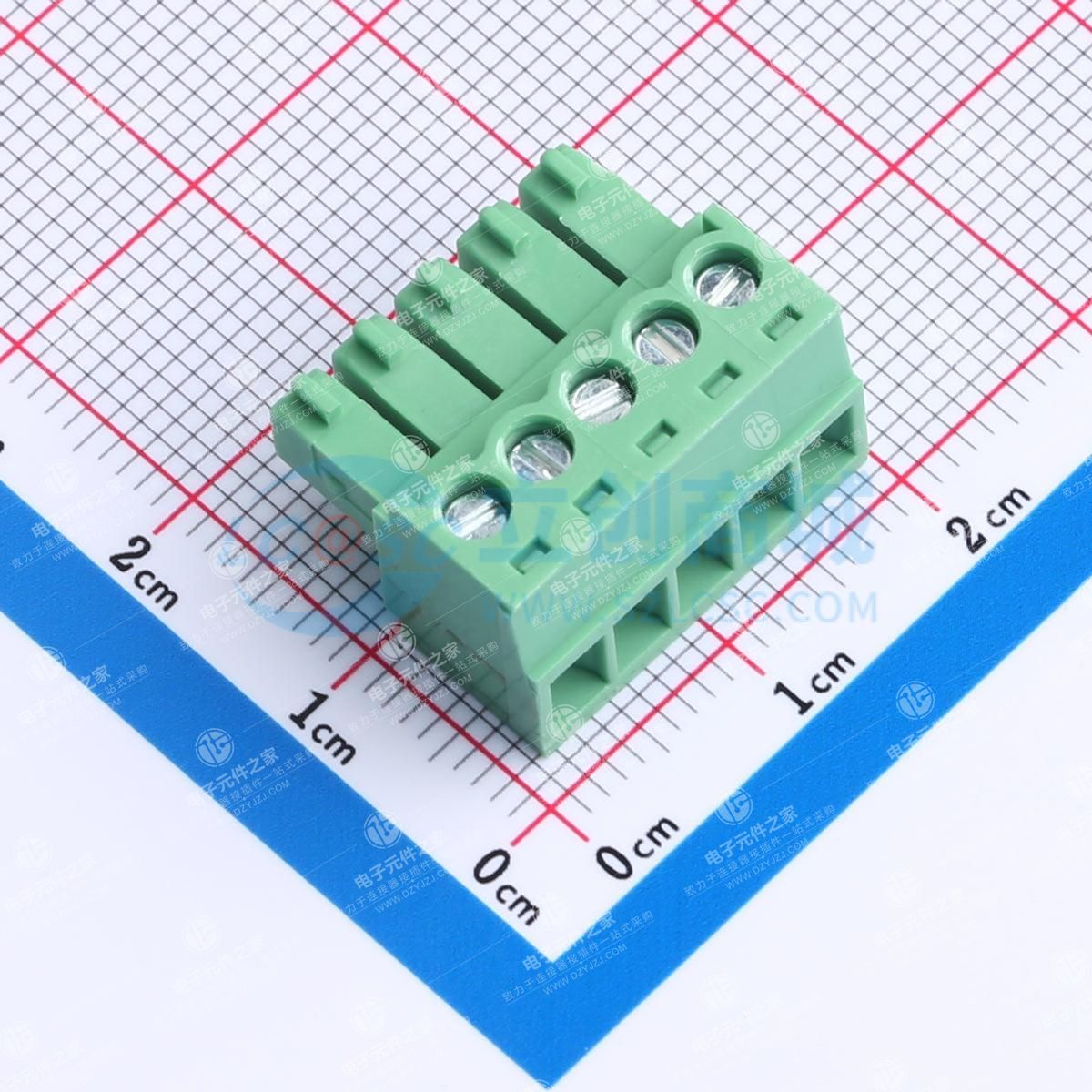 1x5P 3.5mm 排数:1 每排P数:5