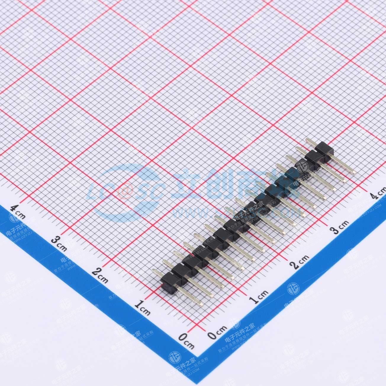 1x16P 间距:2.54mm 方针 直插
