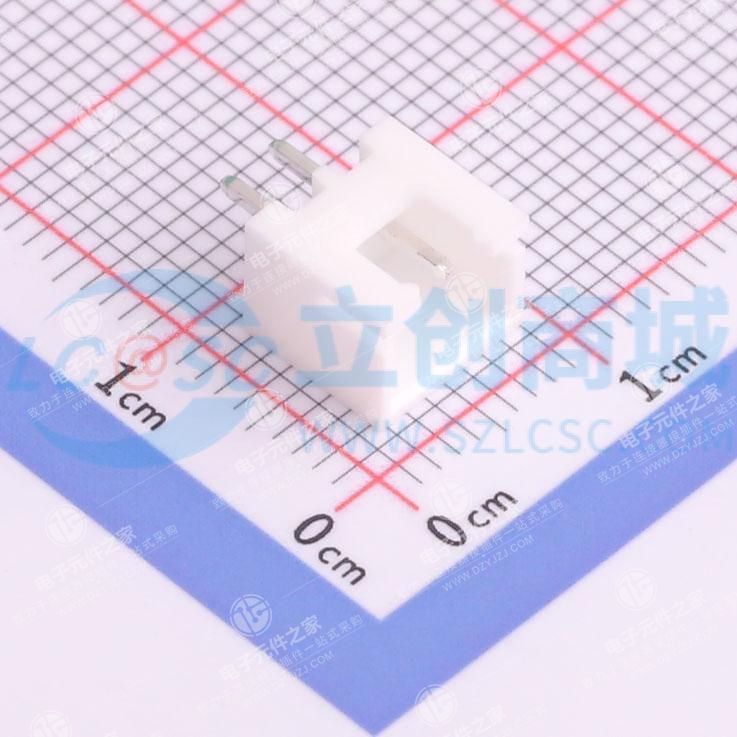 1x2P 间距:2.5mm 直插 系列:XH