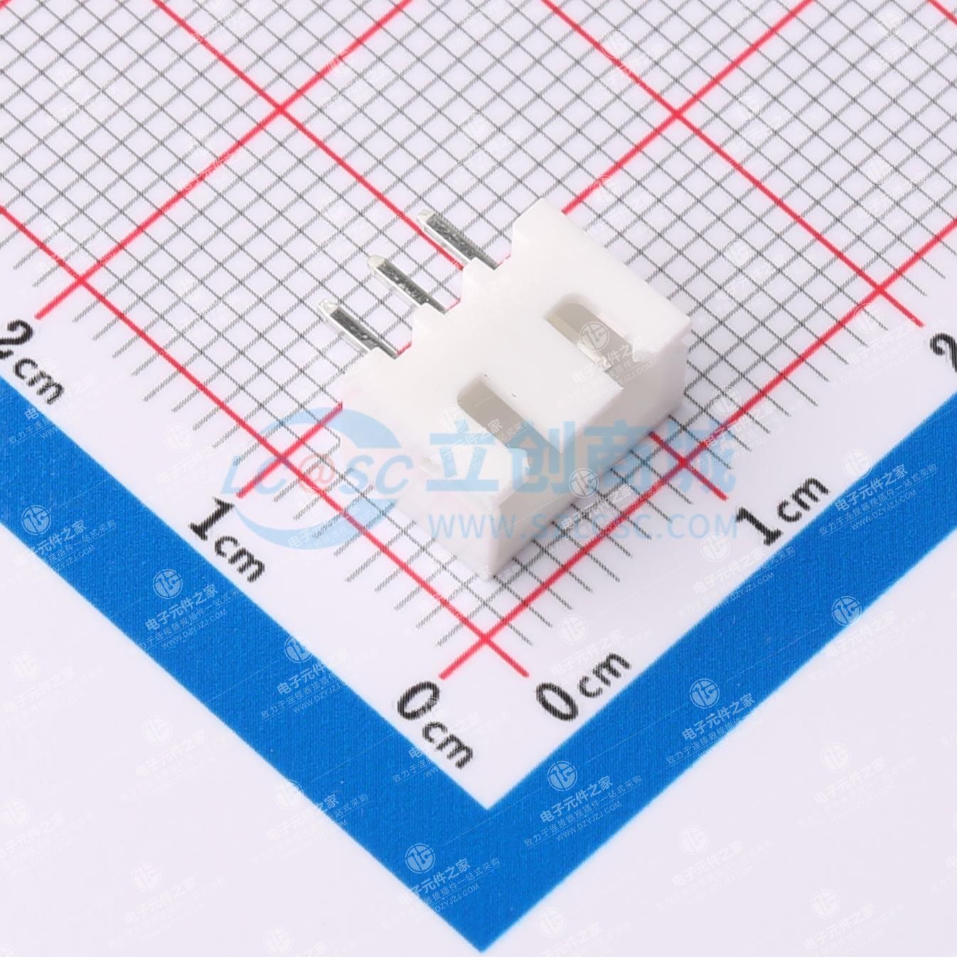 1x3P 间距:2.5mm 直插 系列:XH