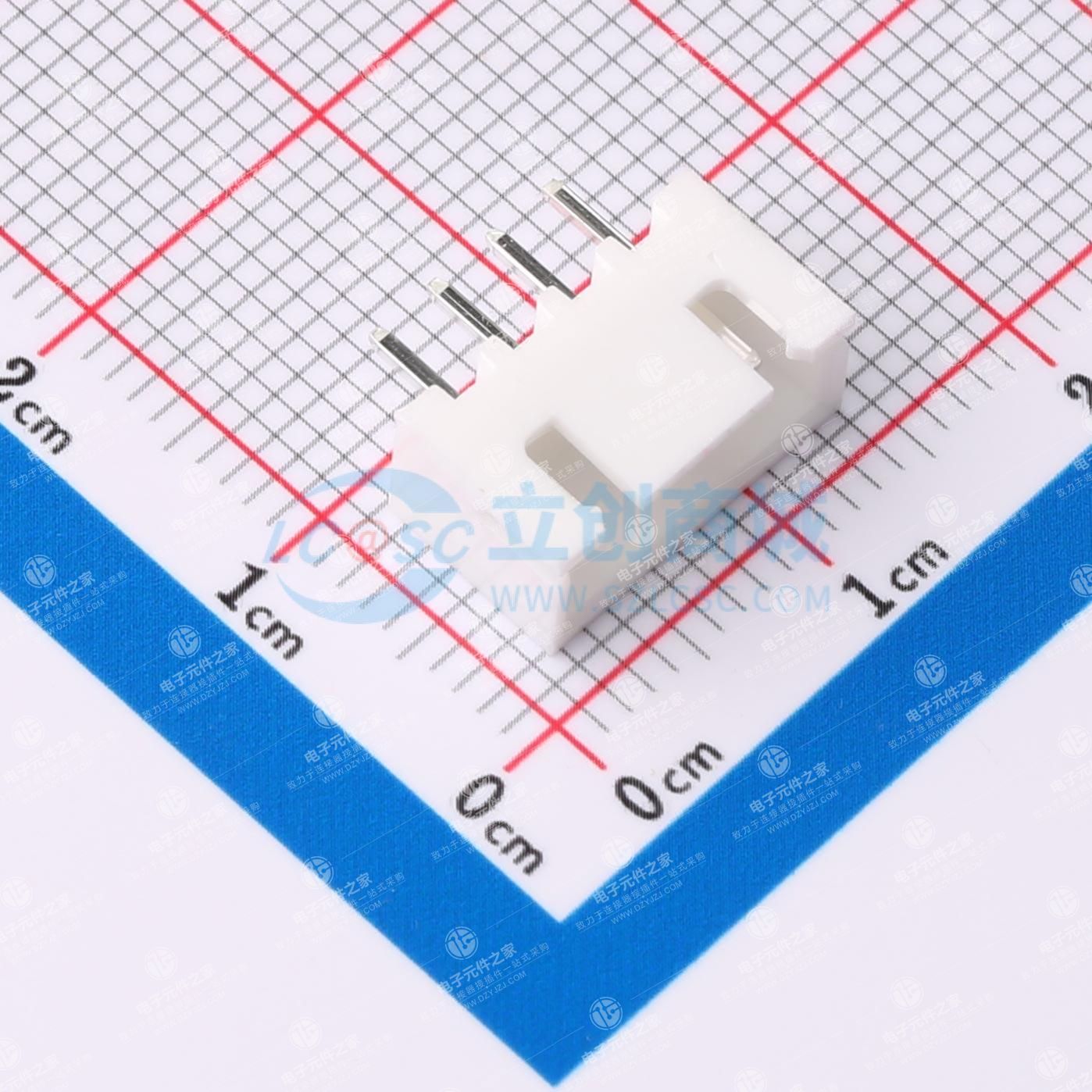 1x4P 间距:2.5mm 直插 系列:XH