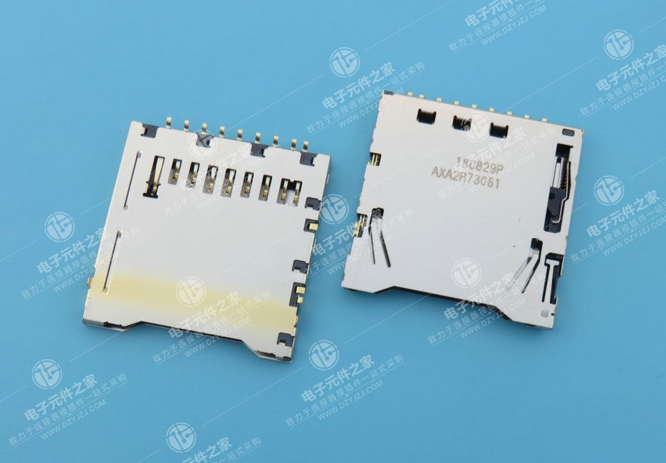 SD PUSH卡座正向 AXA2R73061P-M